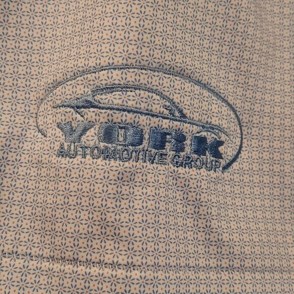 Peter Millar Polo Mens XXL White Blue Floral Summer Comfort Performance Golf - Picture 4 of 12